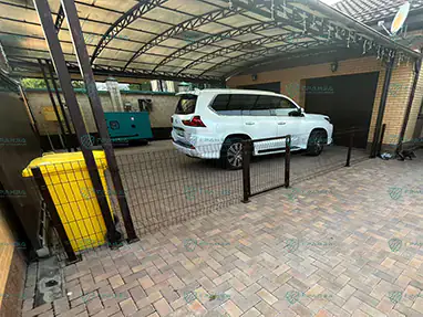 3D забор низкий для зонирования