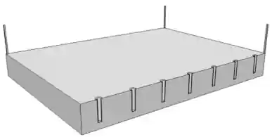 Схема бурения отверстий для забора