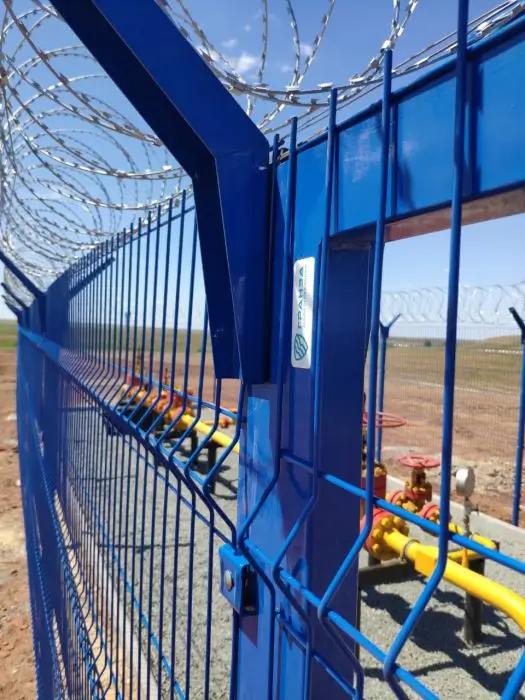 Сварной забор из 3D-сетки