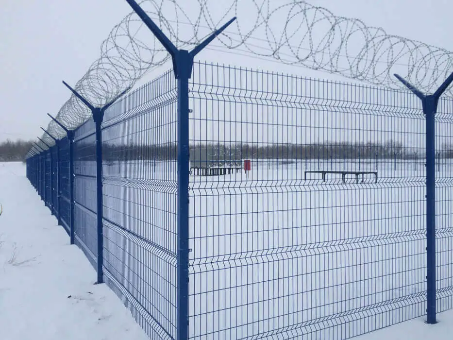 Забор из сетки Гиттер в Казахстане