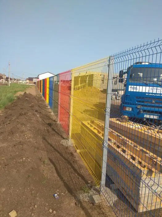 Секционный сварной забор в Казахстане