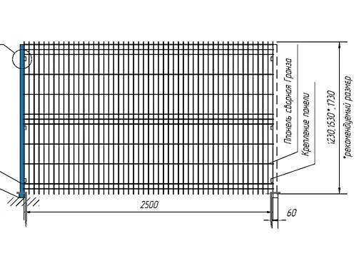 Временное ограждение